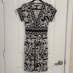 Black and Grey BCBG dress